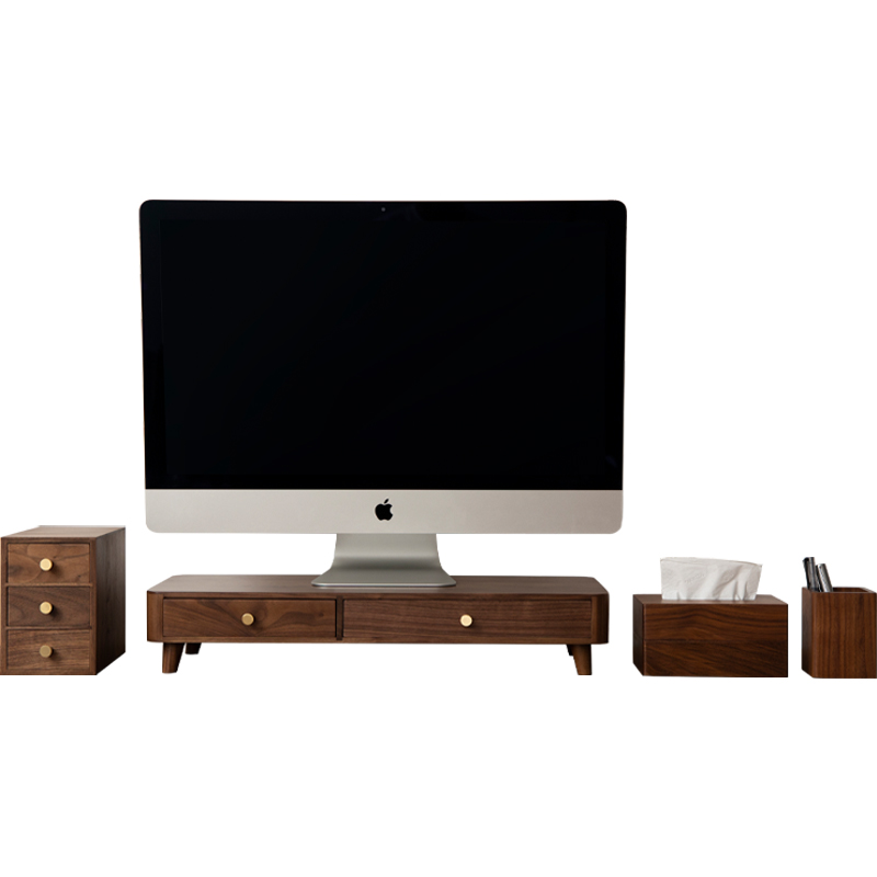 Walnut Desk Organizer Collection