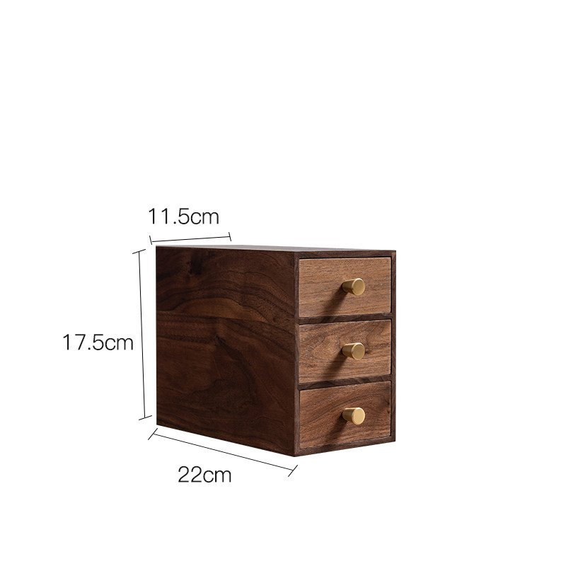 Walnut Desk Organizer Collection